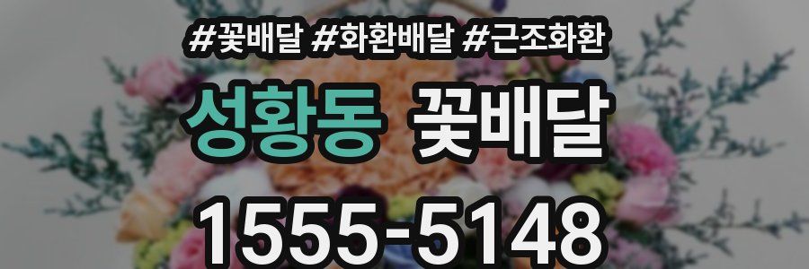 성황동 꽃배달