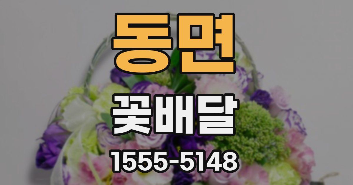 동면 꽃배달