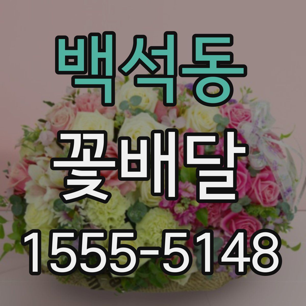 백석동 꽃배달