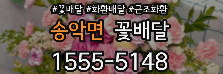 송악면 꽃배달