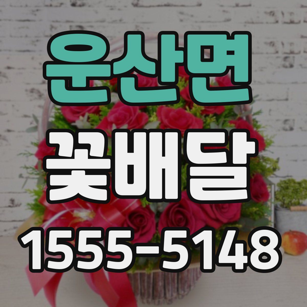 운산면 꽃배달