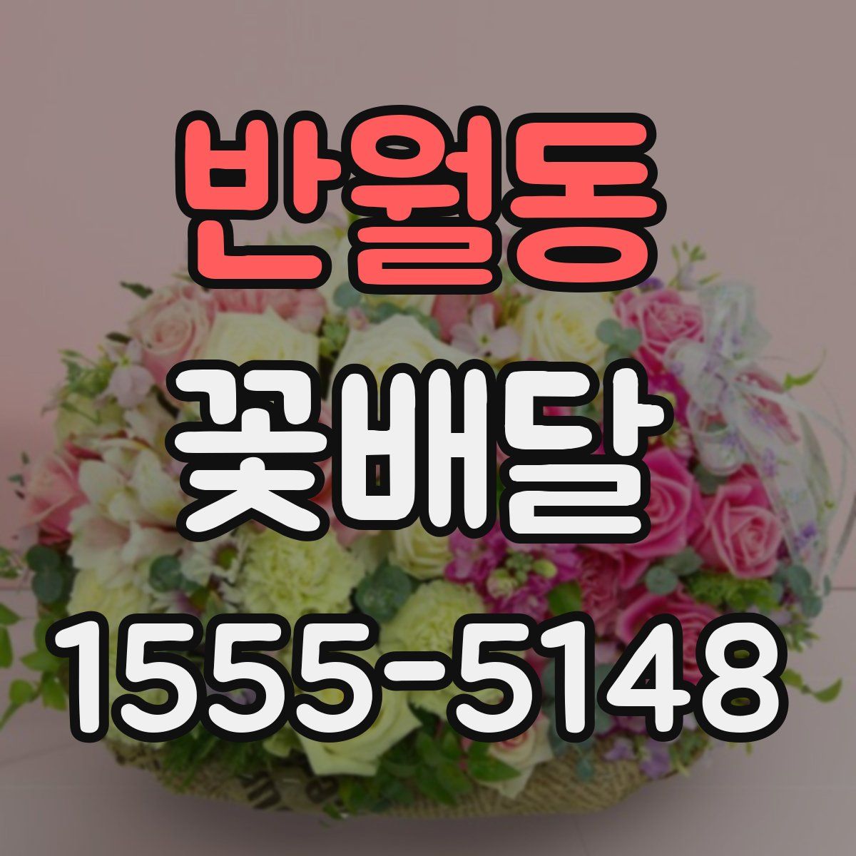 반월동 꽃배달