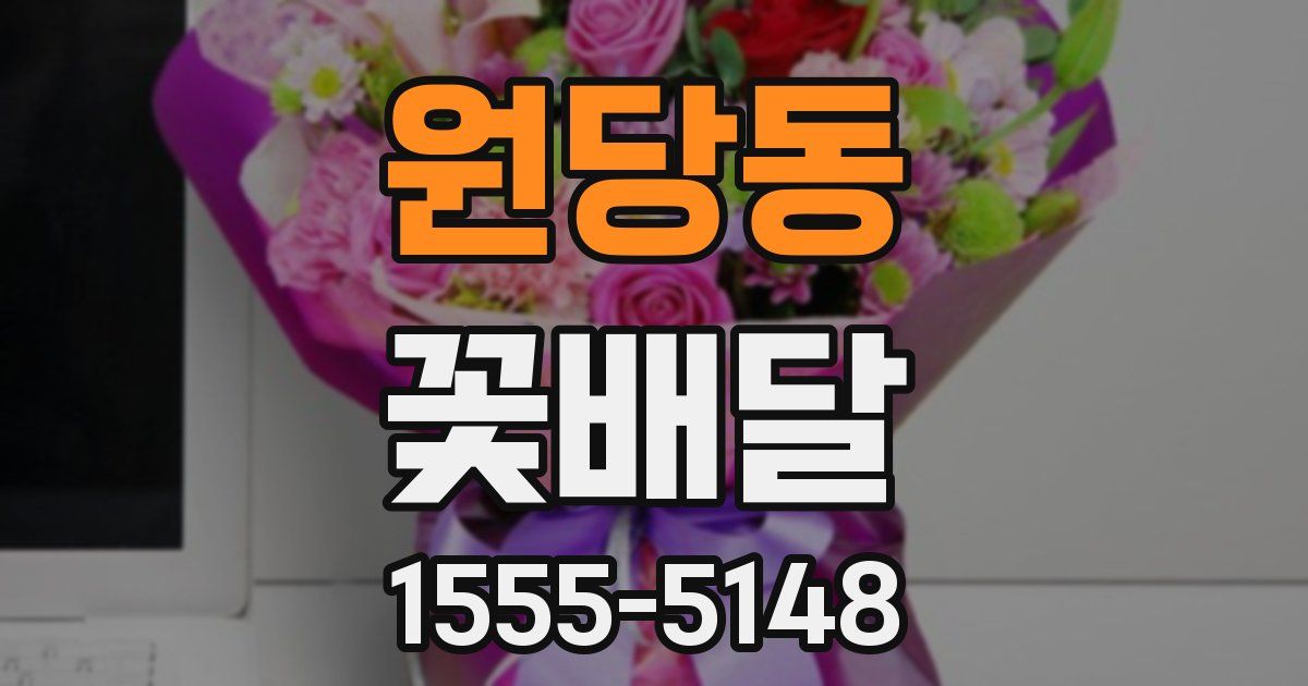 원당동 꽃배달