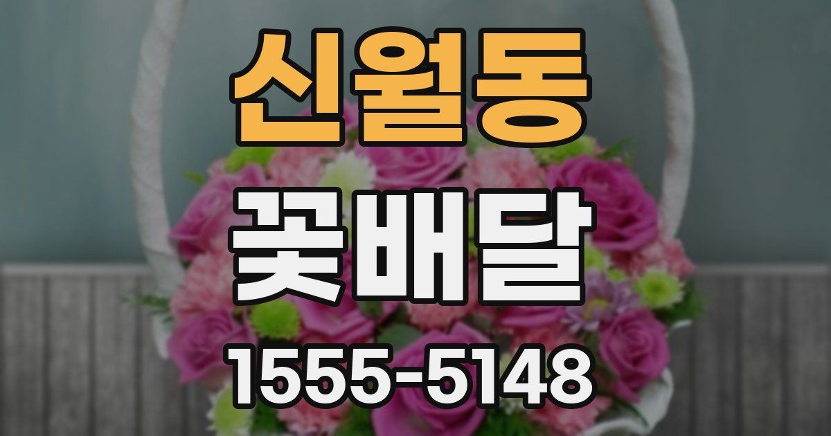 신월동 꽃배달
