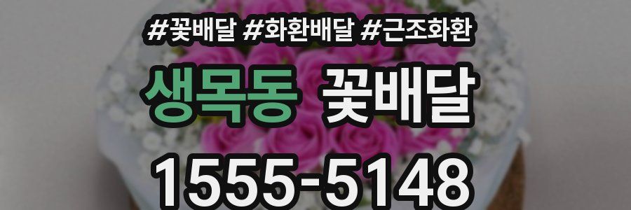 생목동 꽃배달