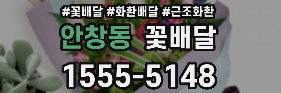 안창동 꽃배달