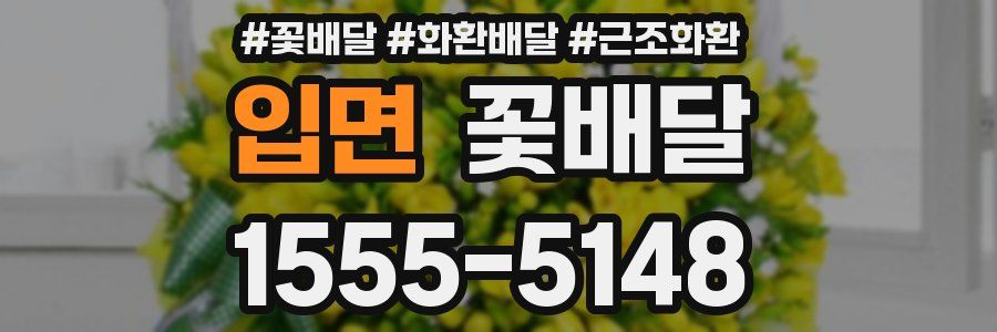 입면 꽃배달