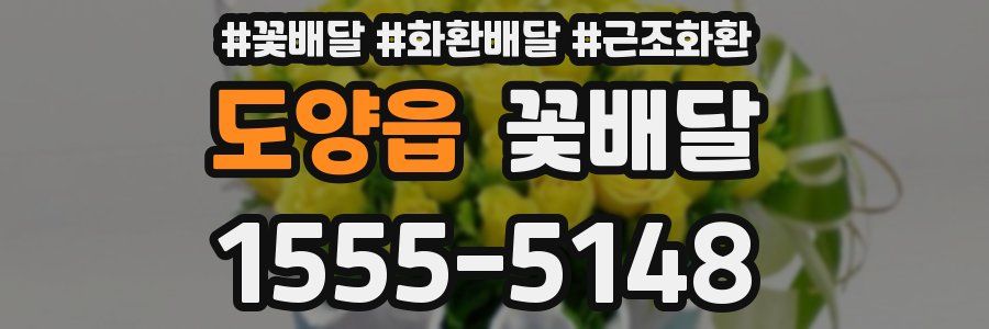 도양읍 꽃배달