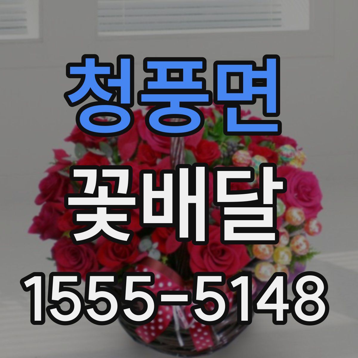 청풍면 꽃배달