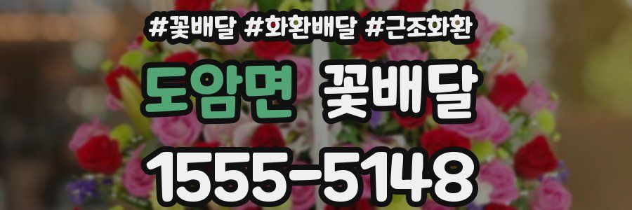 도암면 꽃배달