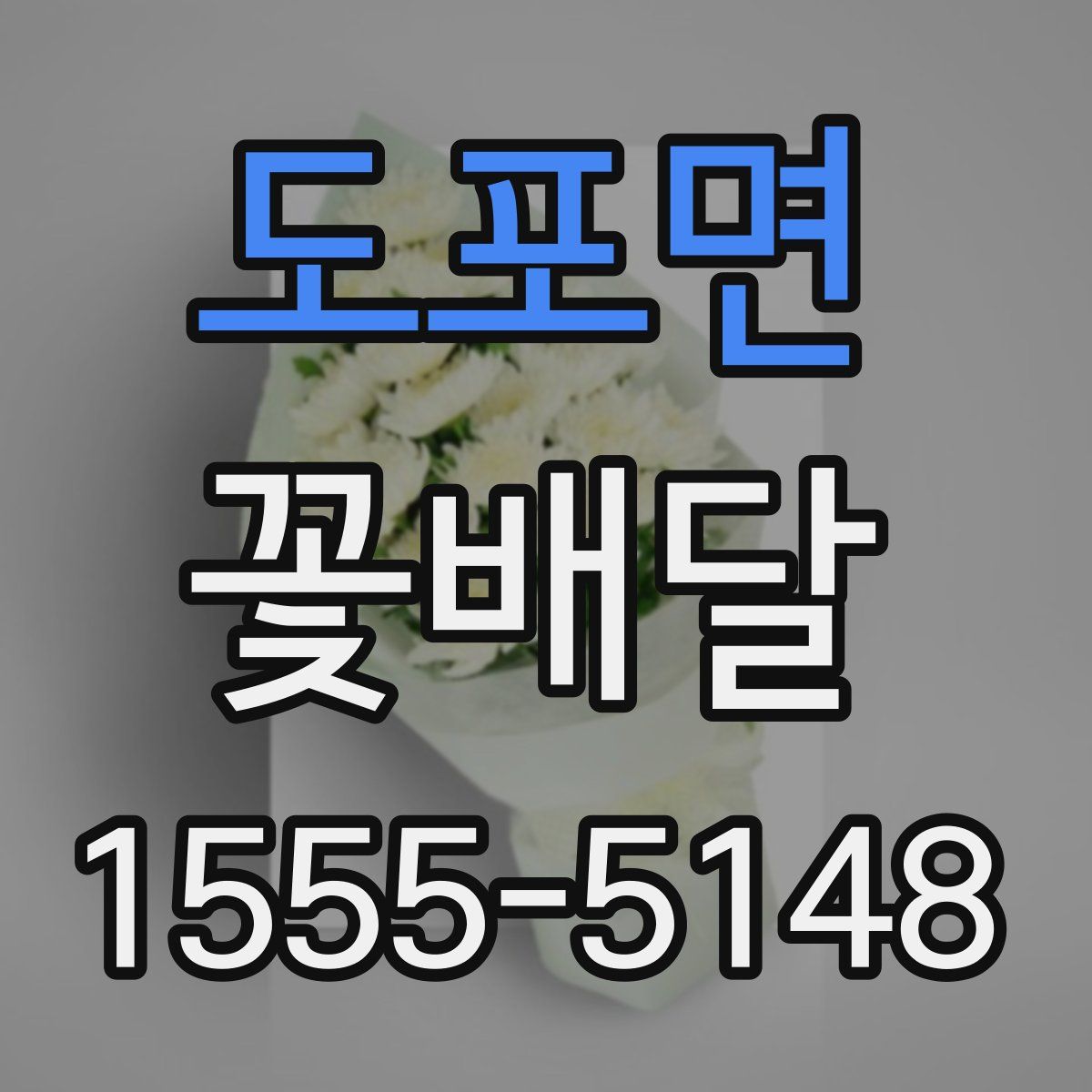 도포면 꽃배달