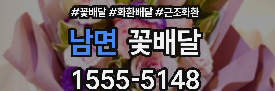 남면 꽃배달