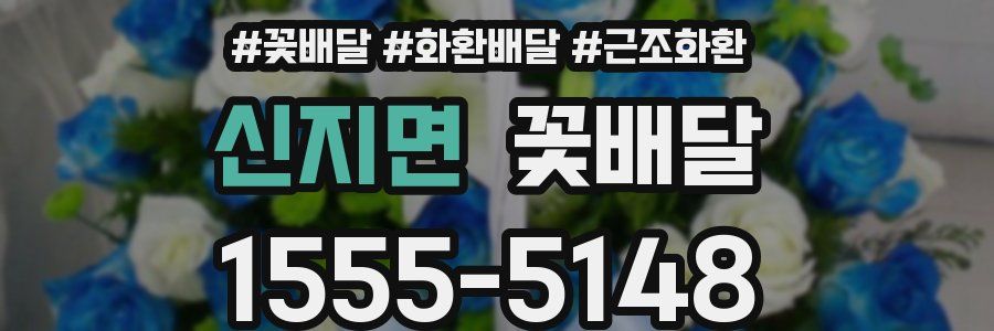 신지면 꽃배달