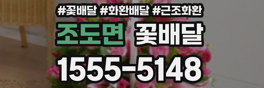 조도면 꽃배달