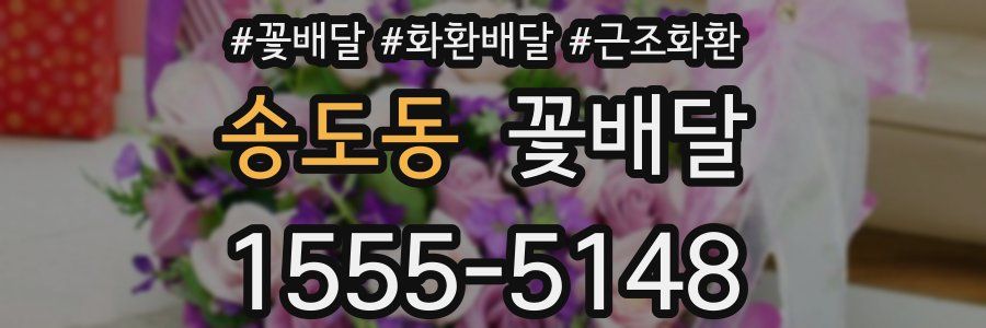 송도동 꽃배달