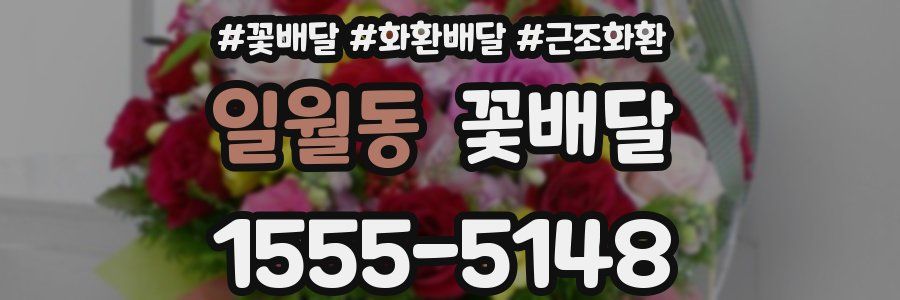 일월동 꽃배달