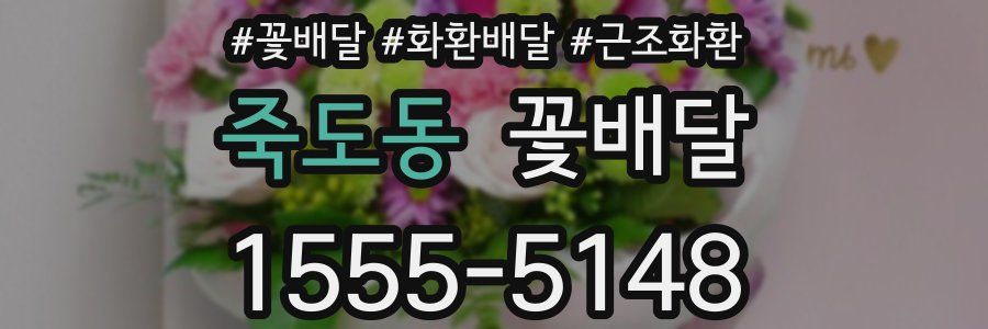 죽도동 꽃배달