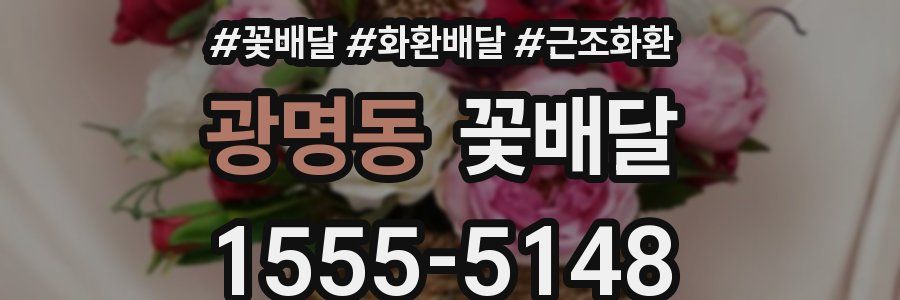 광명동 꽃배달