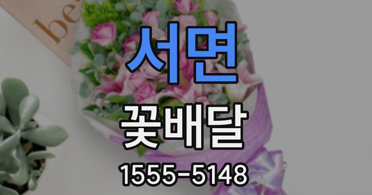 서면 꽃배달