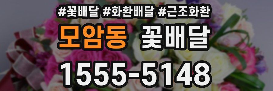 모암동 꽃배달