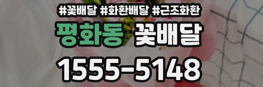 평화동 꽃배달