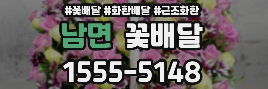 남면 꽃배달
