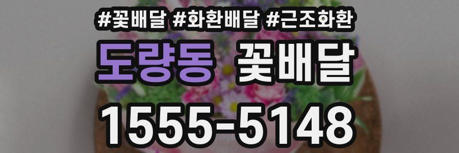 도량동 꽃배달