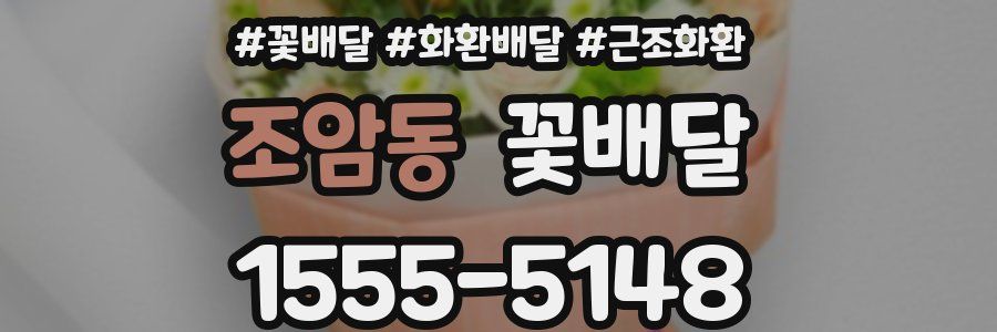 조암동 꽃배달
