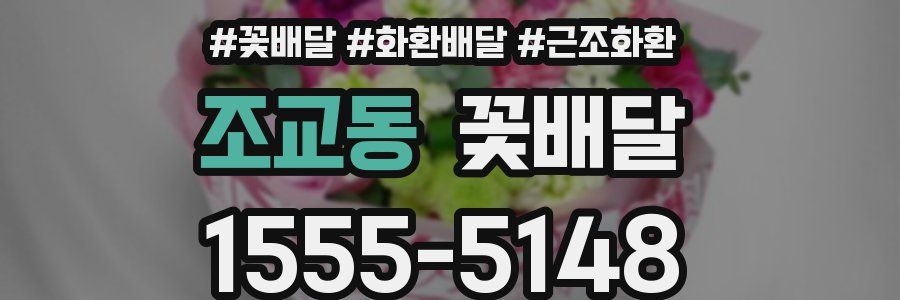 조교동 꽃배달