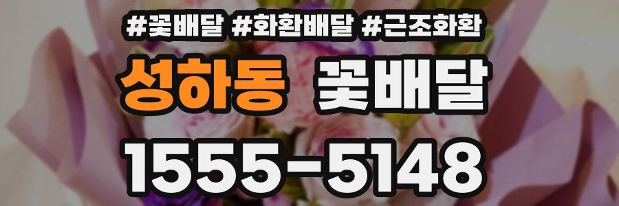 성하동 꽃배달