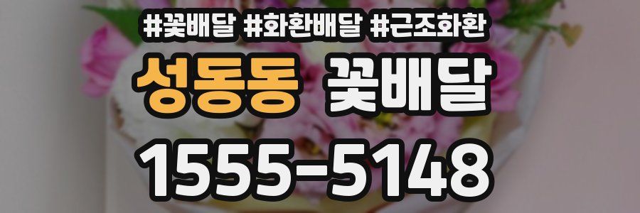 성동동 꽃배달