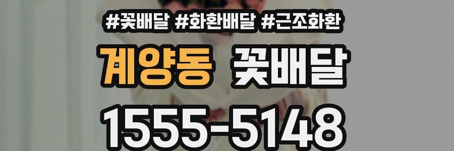 계양동 꽃배달
