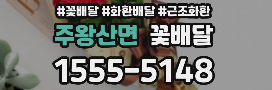 주왕산면 꽃배달