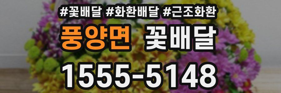 풍양면 꽃배달