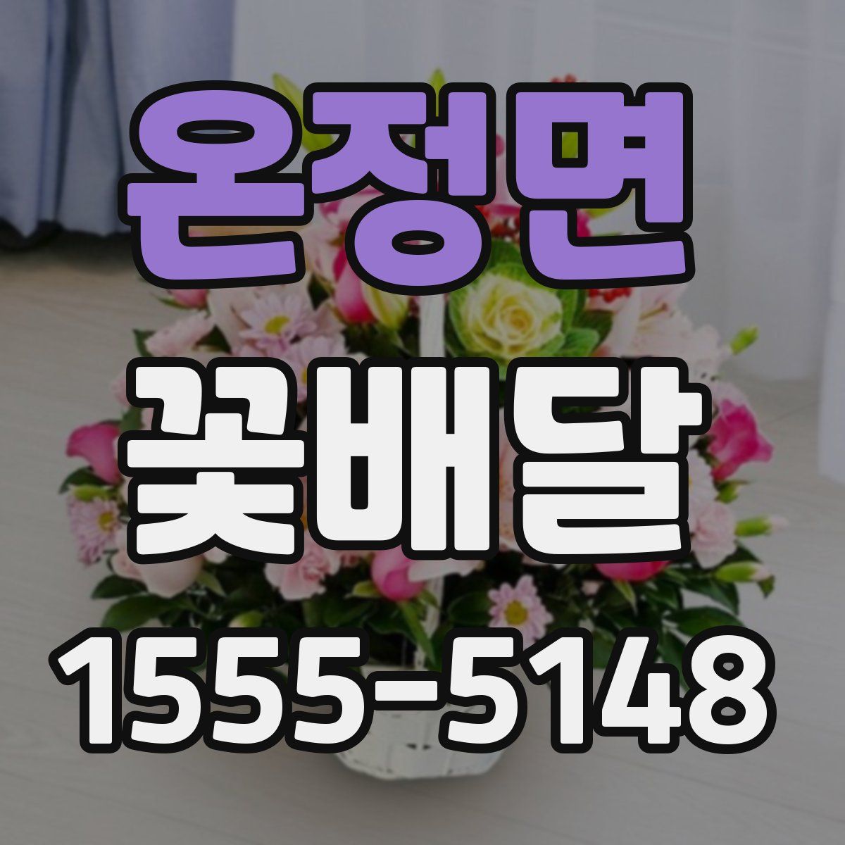 온정면 꽃배달