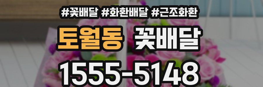토월동 꽃배달