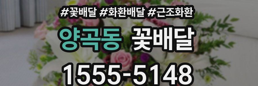 양곡동 꽃배달