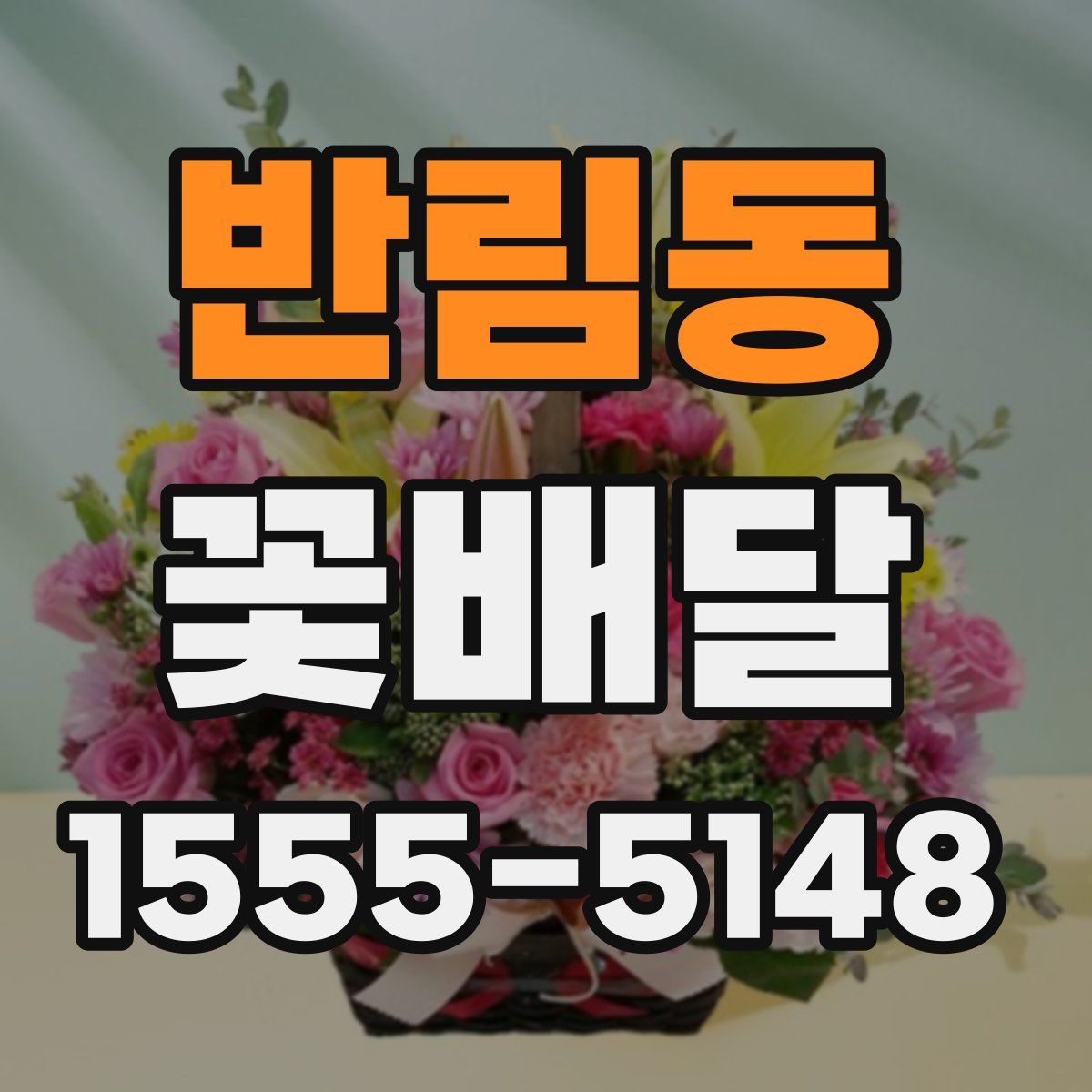반림동 꽃배달