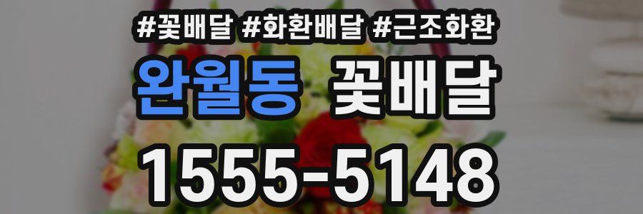완월동 꽃배달