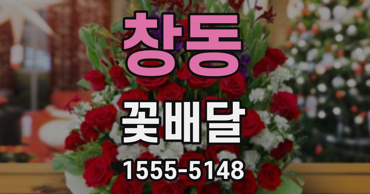 창동 꽃배달