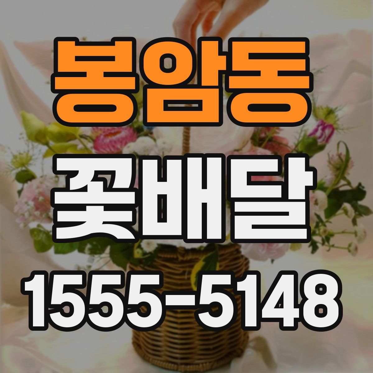 봉암동 꽃배달