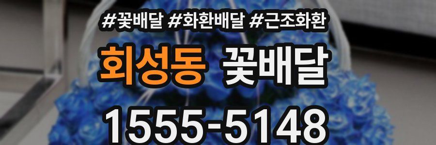 회성동 꽃배달