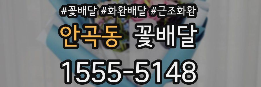 안곡동 꽃배달
