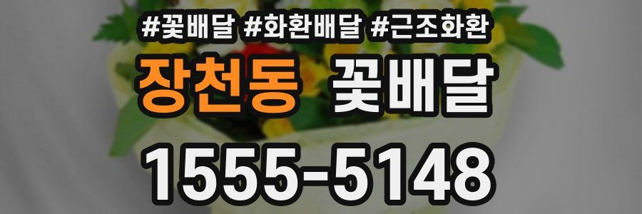 장천동 꽃배달