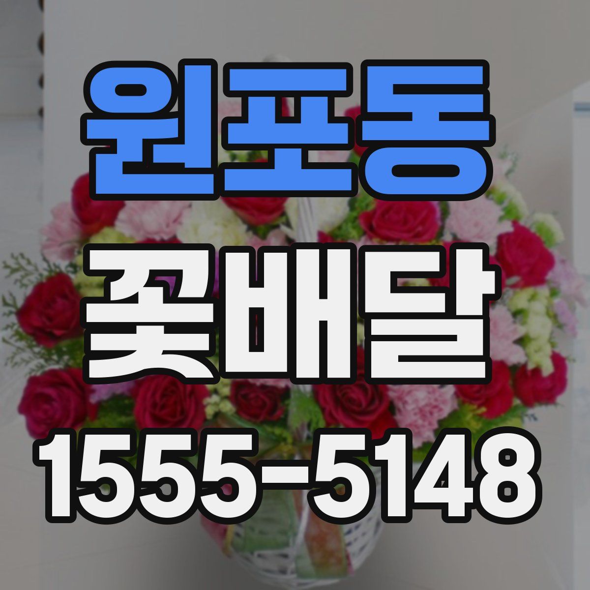 원포동 꽃배달