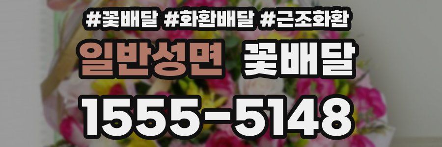 일반성면 꽃배달