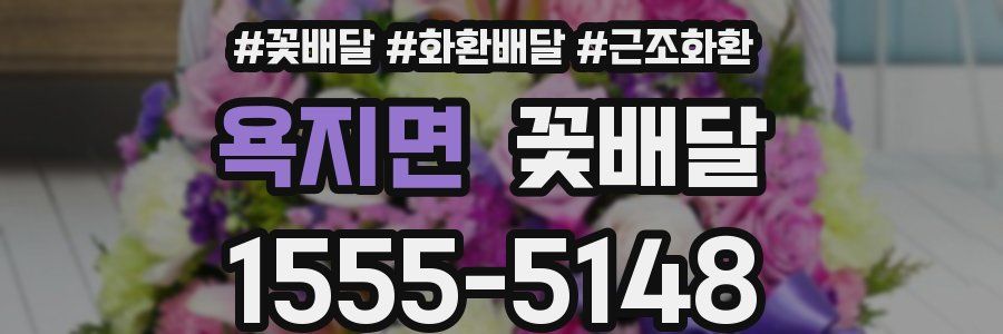 욕지면 꽃배달