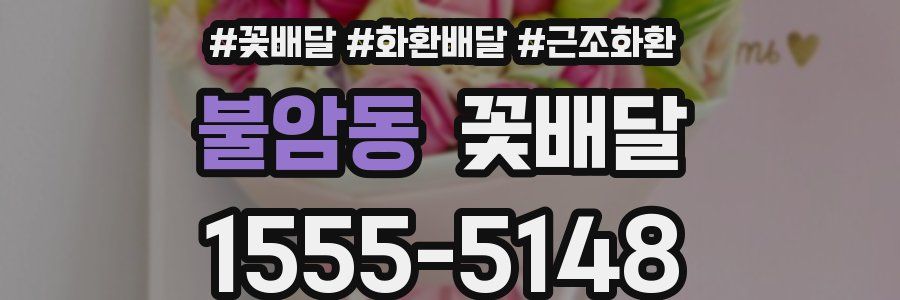 불암동 꽃배달