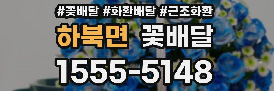 하북면 꽃배달