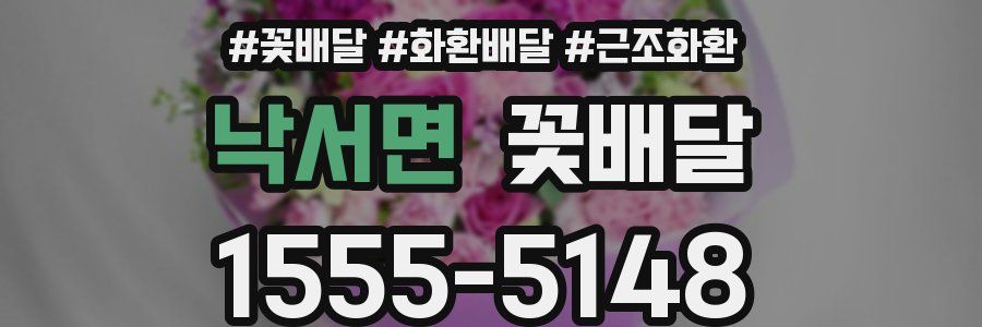 낙서면 꽃배달